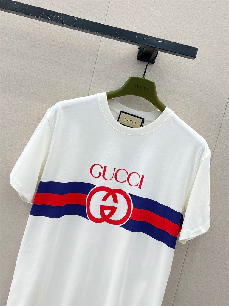 GUCCI INTERLOCKING G COTTON T-SHIRT - X033