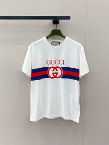 GUCCI INTERLOCKING G COTTON T-SHIRT - X033