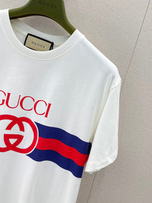 GUCCI INTERLOCKING G COTTON T-SHIRT - X033