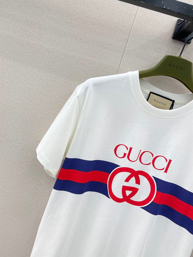 GUCCI INTERLOCKING G COTTON T-SHIRT - X033