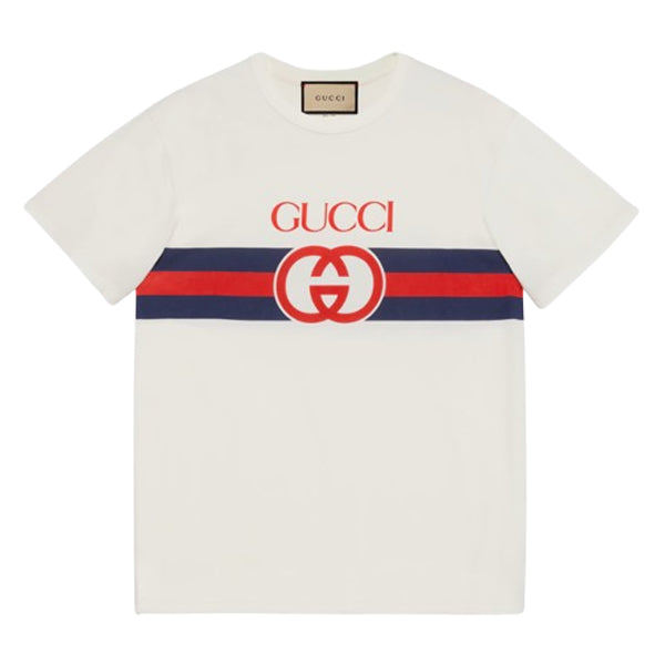 GUCCI INTERLOCKING G COTTON T-SHIRT - X033