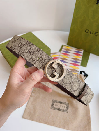 GUCCI INTERLOCKING G SUPREME BELT - AB028