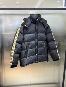 GUCCI JACQUARD NYLON PADDED COAT - CA026