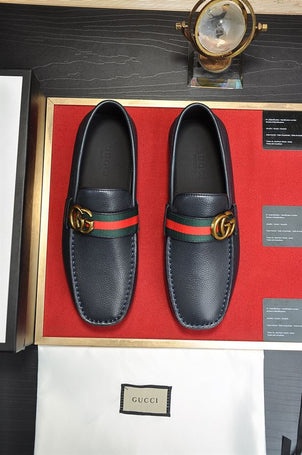 GUCCI LOAFER WITH DOUBLE G - IK049