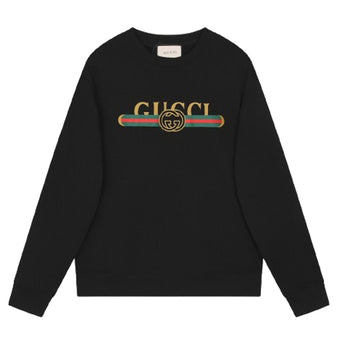 GUCCI LOGO COTTON SWEATSHIRT - H035