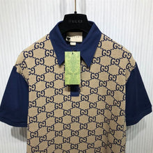 GUCCI MAXI GG SILK COTTON POLO - X051