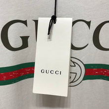 GUCCI OVERSIZE WASHED T-SHIRT WITH GUCCI LOGO - X048