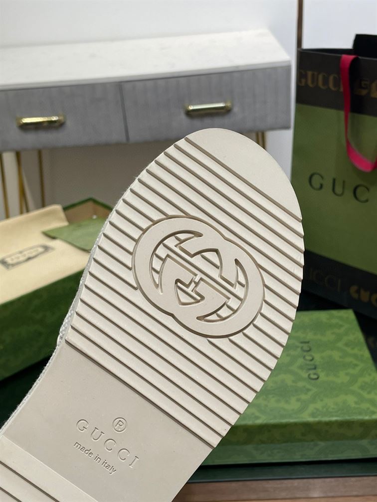 GUCCI PLATFORM SLIDE SANDAL - Q037