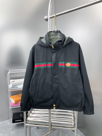 GUCCI REVERSIBLE COTTON NYLON JACKET - CA029