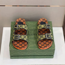 GUCCI SLIDE SANDAL WITH STRAPS - Q133