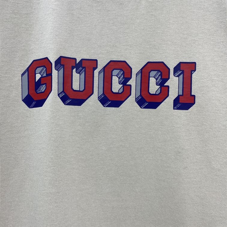 GUCCI T-SHIRT WITH GUCCI PRINT - X030