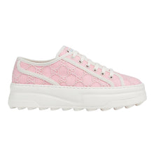 GUCCI TENNIS 1977 SNEAKER LIGHT PINK CANVAS - G026