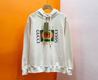 GUCCI VINTAGE LOGO HOODIE - H026