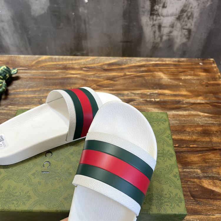 GUCCI WEB SLIDE SANDAL - Q102