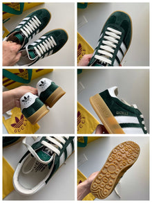 GUCCI X ADIDAS GAZELLE GREEN SUEDE - G002