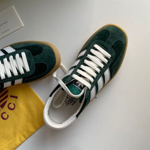 GUCCI X ADIDAS GAZELLE GREEN SUEDE - G002