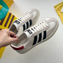 GUCCI X ADIDAS GAZELLE METALLIC WHITE - G006