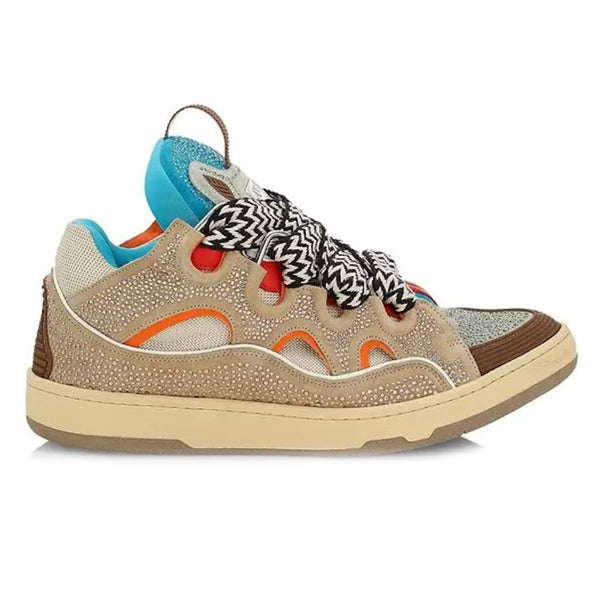 LANVIN CURB SNEAKERS BEIGE - PT006