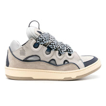 LANVIN CURB SNEAKERS BLUE GREY - PT002