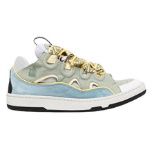 LANVIN CURB SNEAKERS BLUE GREY - PT012