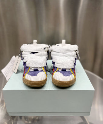 LANVIN CURB SNEAKERS BLUE PURPLE - PT026