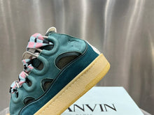 LANVIN CURB SNEAKERS GREEN - PT011