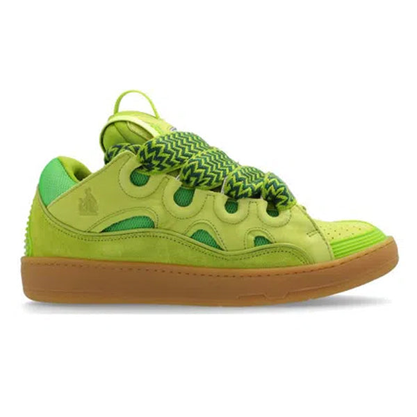 LANVIN CURB SNEAKERS GREEN - PT015