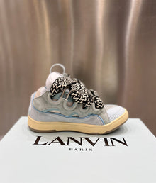 LANVIN CURB SNEAKERS LIGHT BLUE GUM - PT021