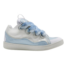 LANVIN CURB SNEAKERS WHITE BLUE - PT001