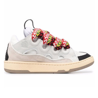 LANVIN CURB SNEAKERS WHITE - PT019