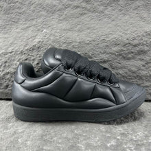 LANVIN LEATHER CURB XL LOW-TOP SNEAKERS - PT028