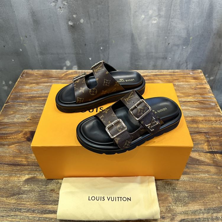 LOUIS VUITTON BOM DIA FLAT COMFORT MULE - S057