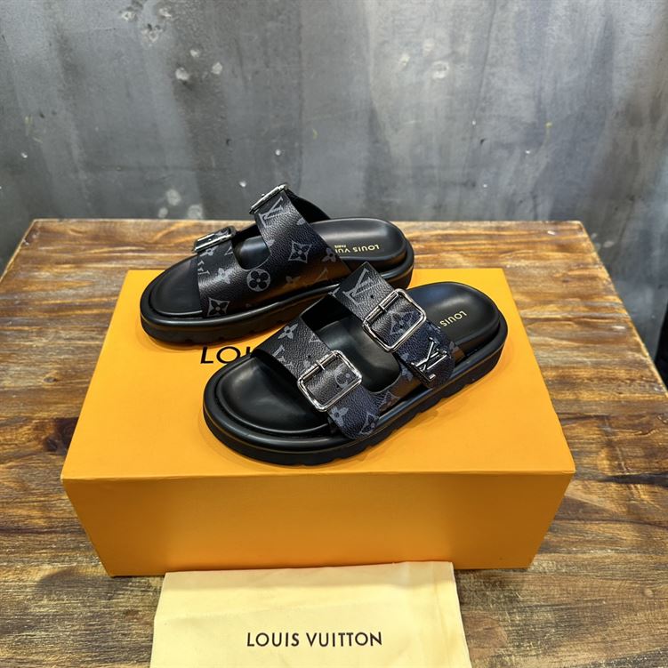 LOUIS VUITTON BOM DIA FLAT COMFORT MULE - S059