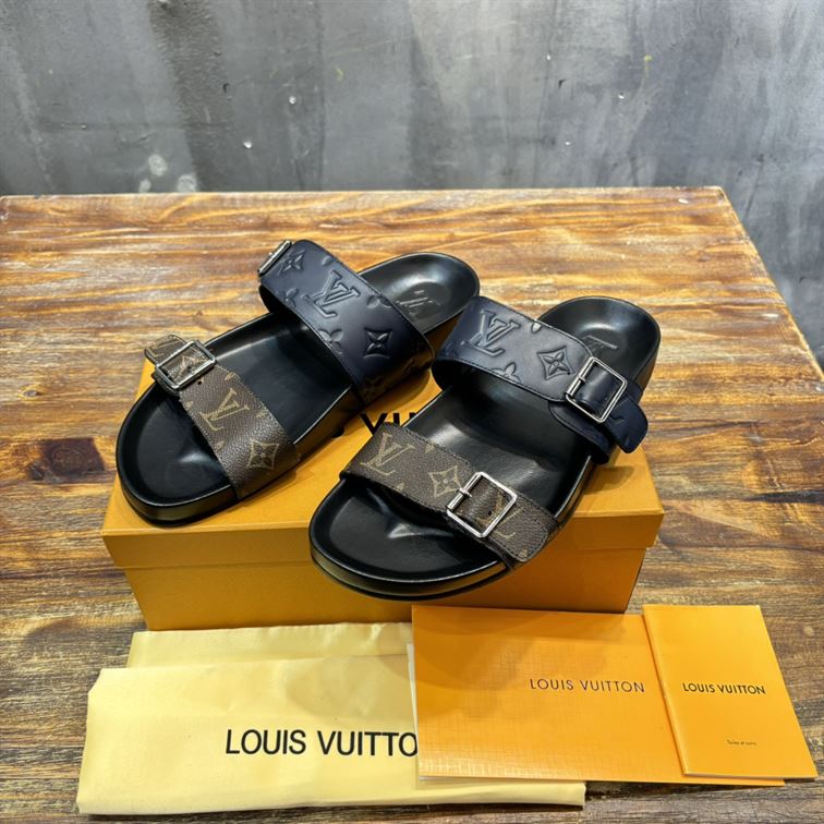 LOUIS VUITTON BOM DIA FLAT COMFORT MULE - S098