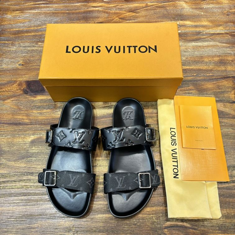 LOUIS VUITTON BOM DIA FLAT COMFORT MULE - S099