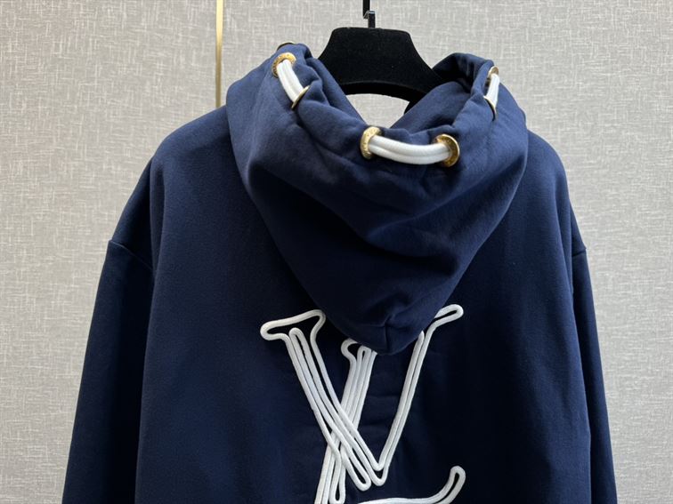 LOUIS VUITTON COTTON JERSEY HOODIE - J003