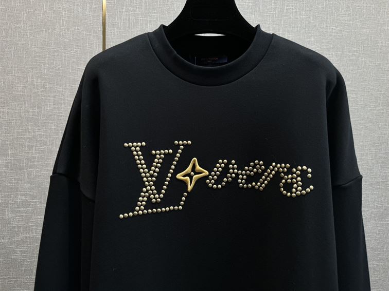 LOUIS VUITTON COTTON SIGNATURE CREWNECK - J002