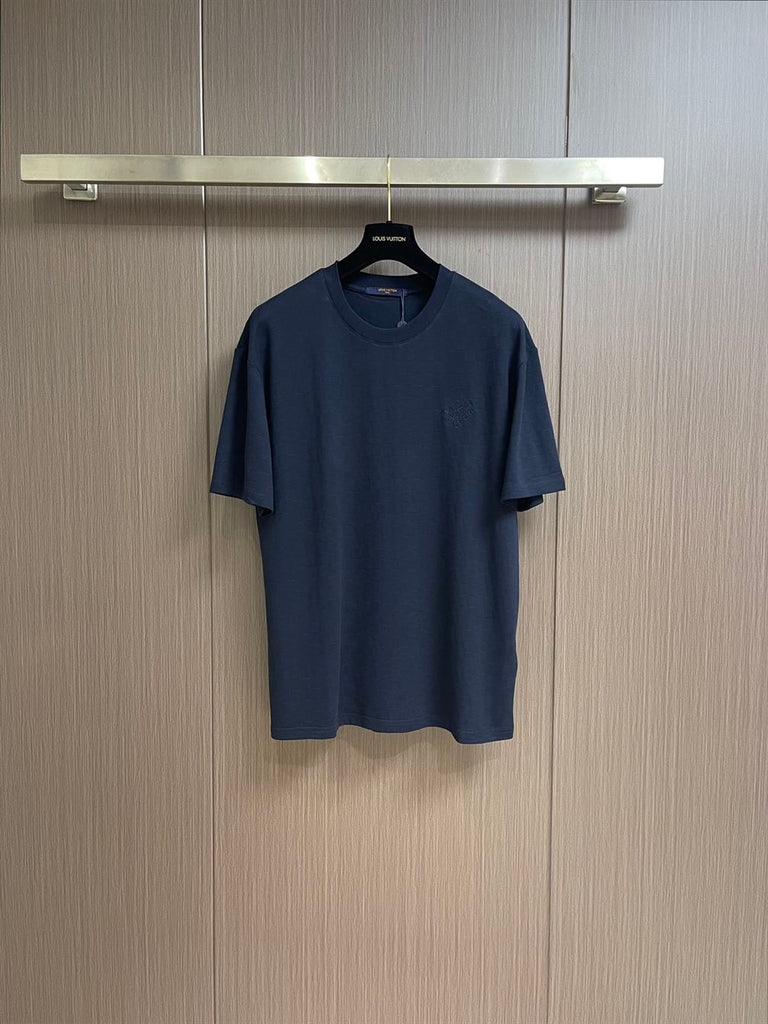 LOUIS VUITTON DAMIER COTTON PIQUE T-SHIRT - V003