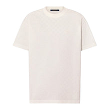 LOUIS VUITTON DAMIER COTTON PIQUE T-SHIRT WHITE - V019