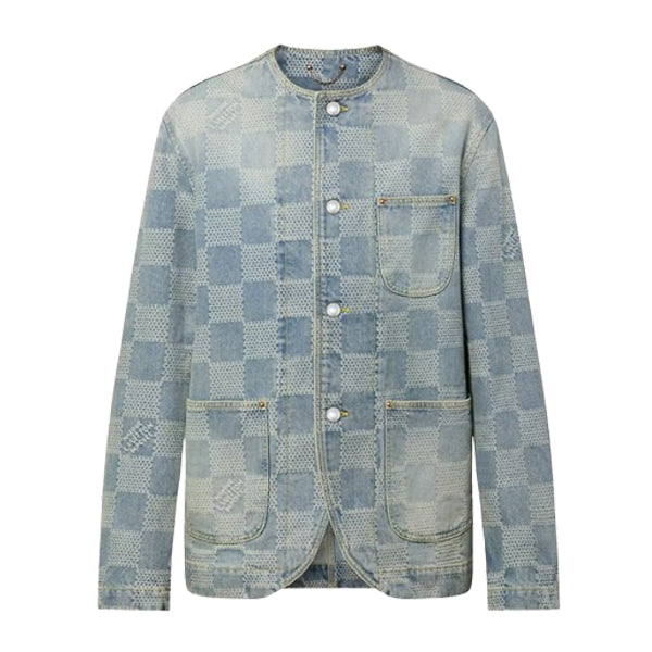 LOUIS VUITTON DAMIER DENIM CHIC JACKET - CC007