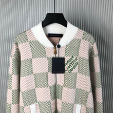 LOUIS VUITTON DAMIER JACQUARD COTTON ZIP-THROUGH BLOUSON - CC010