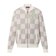 LOUIS VUITTON DAMIER JACQUARD COTTON ZIP-THROUGH BLOUSON - CC010