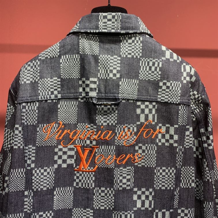 LOUIS VUITTON DISTORTED DAMIER DENIM JACKET - CC020