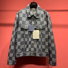 LOUIS VUITTON DISTORTED DAMIER DENIM JACKET - CC020