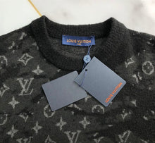 LOUIS VUITTON DISTRESSED MONOGRAM SWEATER - J036