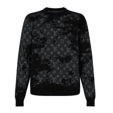 LOUIS VUITTON DISTRESSED MONOGRAM SWEATER - J036