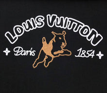 LOUIS VUITTON EMBROIDERED COTTON T-SHIRT - V055