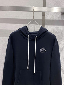 LOUIS VUITTON SIGNATURE HOODIE WITH EMBROIDERY - J001