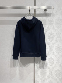 LOUIS VUITTON SIGNATURE HOODIE WITH EMBROIDERY - J001