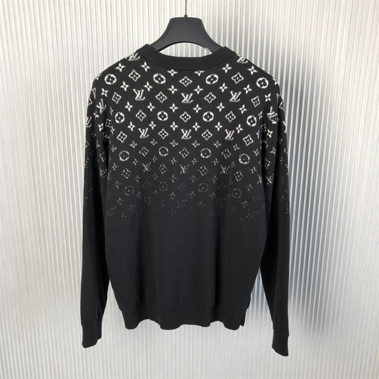 LOUIS VUITTON GRADIENT COTTN CREWNECK - J008